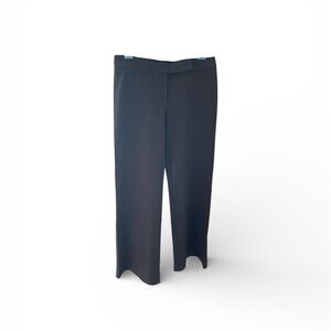 Notice pants black wide leg bell bottom palazzo size 6 95% nylon 30 inch inseam